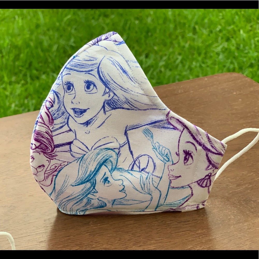 Ariel mask (fabric original from Disney)